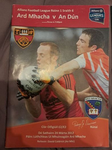 GAA Programmes X 15