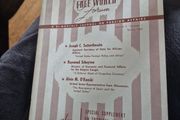 free world forum Volume II, Number 1 Spring 1960th