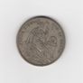 1923 Republica Peruana 5 Five Decimos Fino Silver PERU 50% silver Coin (no .393) Image 2
