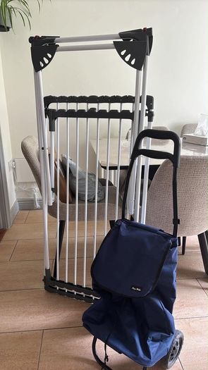 Indoor Drying Rack and Trolley Bag