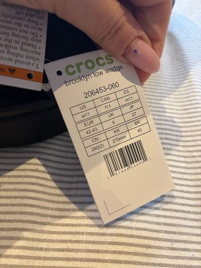 Crocs wedge sandals