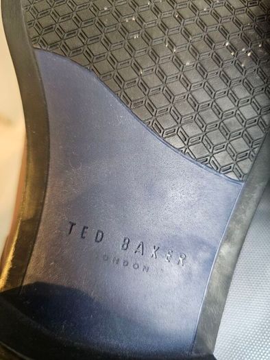 Ted Baker Mens Brown Leather Dress Shoes