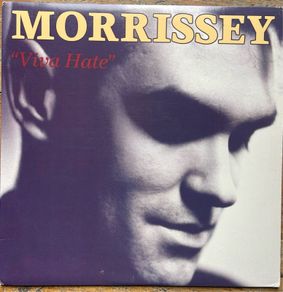 Morrissey. Viva Hate original 1988 release with inner lyrics sleeve in vg+ condition