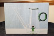 Oliver Bonas Glass Watering Can with Internal Flower Figure Boxed Decorative Plant Mister