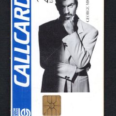 1996 Ireland 20 unit George Michael (Gemplus GEM1) Callcard Used. Telecom Eireann card number 1128.