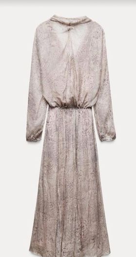 Zara maxi boho folk dress festival vintage style ethereal dreamy fab