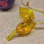Vintage 1995 Winnie the Pooh "Hunny Pot" Treehouse & Polly Pocket Keychain Lot Image 7