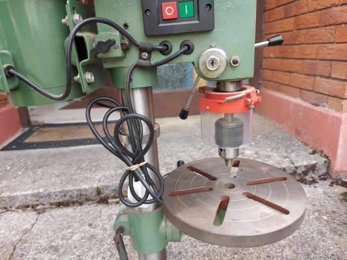 Table Top Bruder Mannesmann Werkzeuge Saulenbohrmaschine, In As New Condition, Works Great, Very Heavy