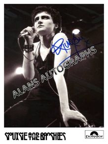 Siouxsie And The Banshees Autograph