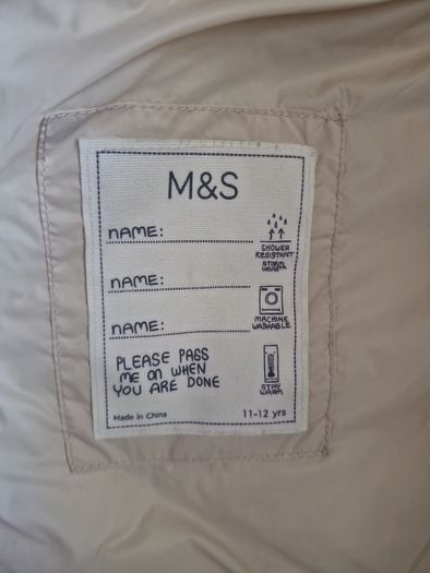 long cream girls coat