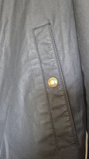 Belstaff Waxed Cotton 'Walkham' Jacket in Dark Navy XL (UK 42)