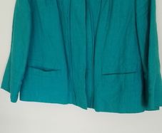 Green Linen Jacket