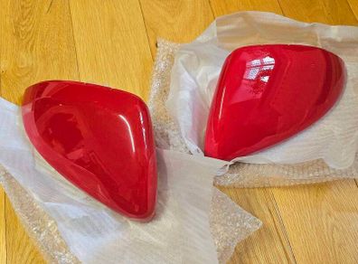 VW Golf Mk7 OEM Mirror Caps Tornado Red LY3D + Side Indicators