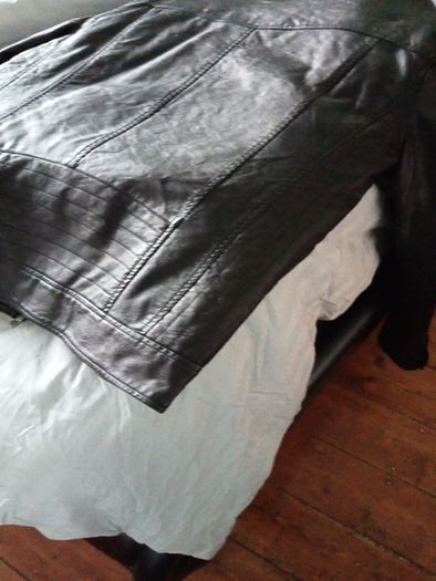 Mens large leather jacket