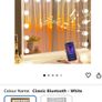 Light up and Bluetooth hollywood mirror Image 2