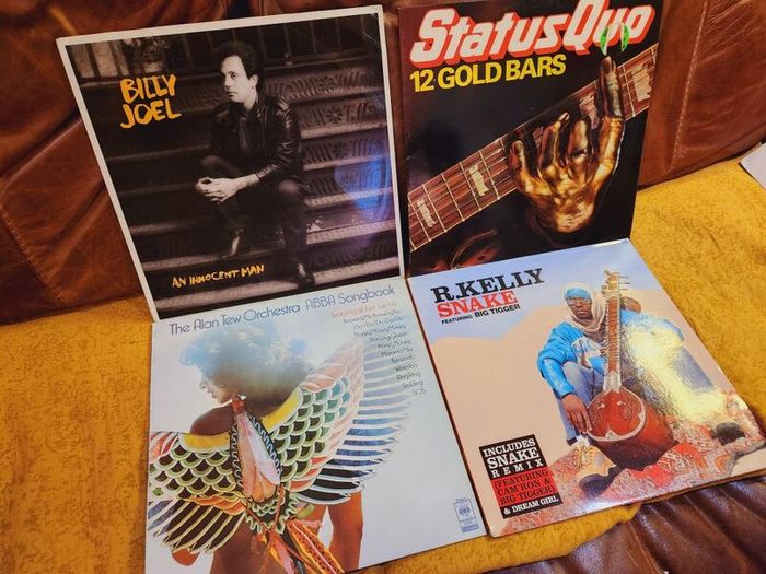 Vinyl Records Billy Joel, Status Quo, Abba etc.