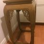Vintage Chinese-Style Wooden Side Table Image 2