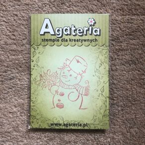 Agateria "Snowman" stamp, brand new