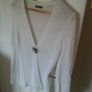 White Cardigan - Size 12 Image 5