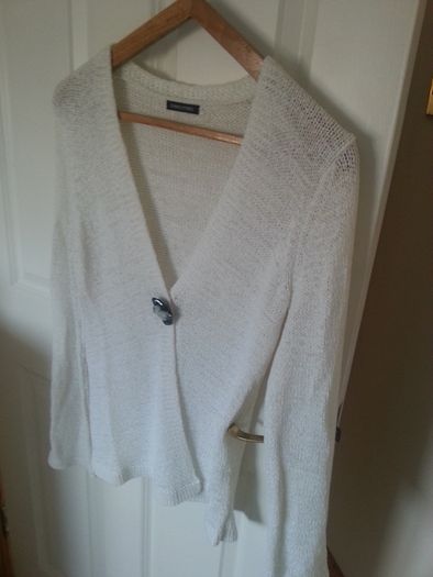 White Cardigan - Size 12
