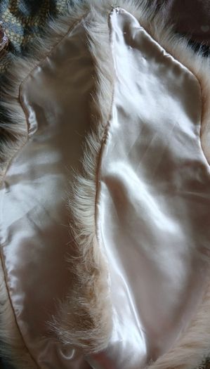 Faux fur wrap