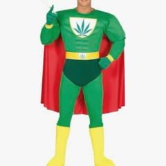 Captain Cannabis men's costume