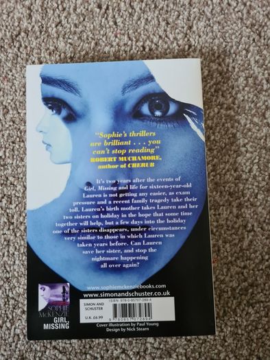 Girl Missing+ Missing Me + Sister Missing  by Sophie McKEnzie