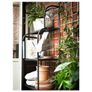 Ikea Lacko metal shelving unit 162cm H x 62cm W Image 5