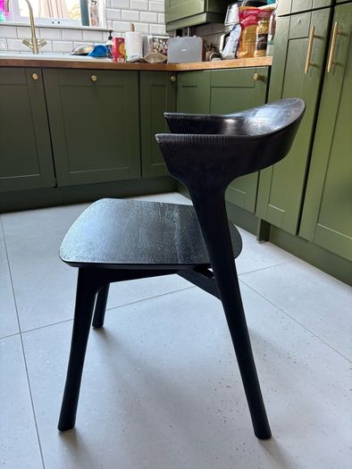 Genuine Ethnicraft BOK dining chairs | set of 6 | excellent condition
