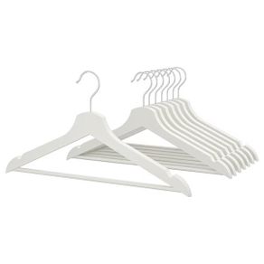 +40 pieces Ikea wooden hangers