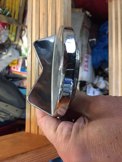 Fiat X1/9 Metal Chromed Fuel cap