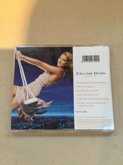 Celine Dion Introducing Celine Dion Parfum Live To Love 6 Track Promo Cd Madonna Kylie