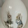 Handmade Beautiful Bunnies egg, candle and jar Image 7