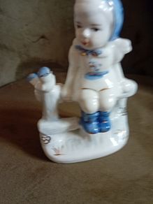 Blue And White Vintage Porcelain