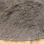 Grey round rug Image 3