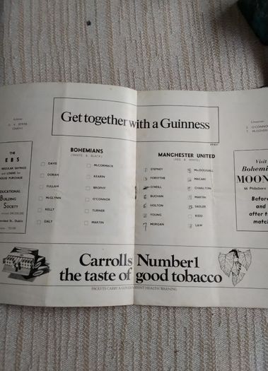Two Eire  Soccer Programmes