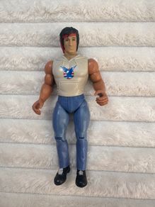 Vintage Fire Power Rambo The Force Of Freedom Action Figure approx. 17. cm. 1985 Used Please see photos