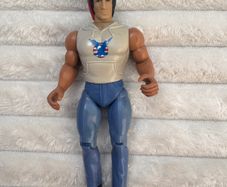 Vintage Fire Power Rambo The Force Of Freedom Action Figure approx. 17. cm. 1985 Used Please see photos