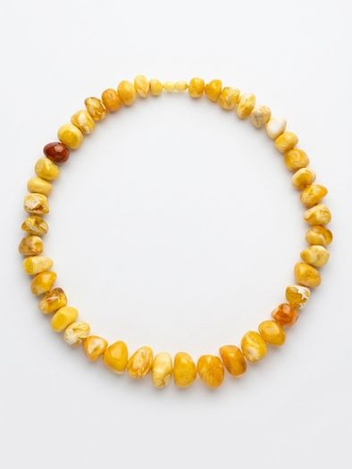 Natural Baltic Amber Necklace (22 Inches)