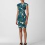 Whistles Palm Print Dress  - Size 8 Image 2