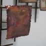 Vintage Brutalist Wall Sculpture in Torch-Cut Metal Image 6
