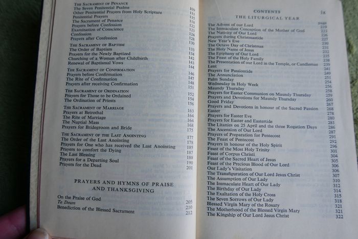 The Manual of Catholic Prayer  Vintage 1962 London