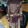 Beautiful Fendi inspired design pleated shirt dress Image 5