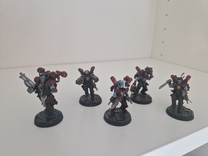 Warhammer 40k T'au Empire [Assorted Fire Warrior & Pathfinder conversions]