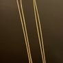 COACH double strand horse and carriage necklace Image 4
