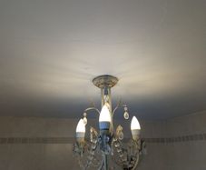 Vintage Style Crystal Chandelier Ceiling Light - 3 Arm