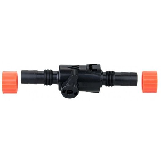 Hose ball valve 12/16 with clamps