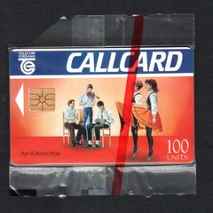 1991 Ireland 100 unit An tOireachtas Callcard was issued to promote the Oireachtas festival which celebrates the irish language and culture with Dame Lane address (Gemplus GEM1) Call Card Mint in Packaging