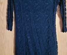 Black lace dress