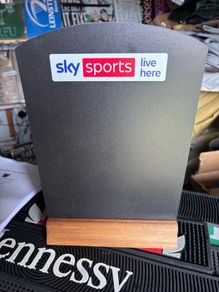 sky sports double sided countertop chalkboard
